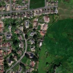 Satellite imagery of Degannwy Castle, GB