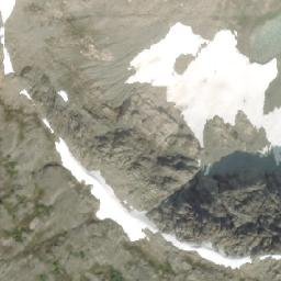 Satellite imagery of Ptarmigan Peak, CA