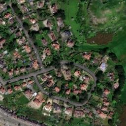 Satellite imagery of Degannwy Castle, GB