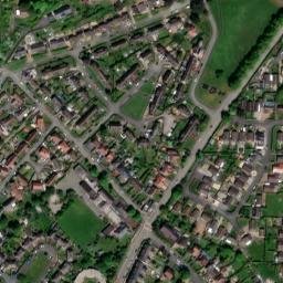 Satellite imagery of Degannwy Castle, GB