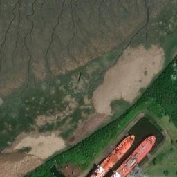 Satellite imagery of Stanlow Abbey (England), GB
