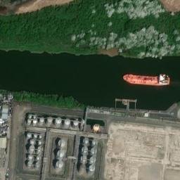 Satellite imagery of Stanlow Point, GB
