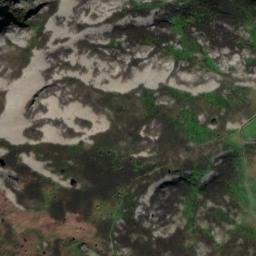 Satellite imagery of cairn, GB