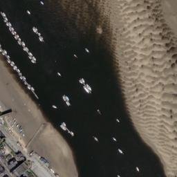 Satellite imagery of Conwy Castle, GB