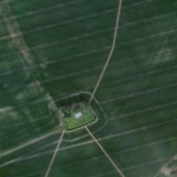 Satellite imagery of Goltho Manor, GB