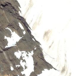 Satellite imagery of Mount Musclow, CA