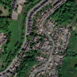 Satellite imagery of Conwy Castle, GB