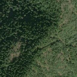 Satellite imagery of Mount Hulke, CA