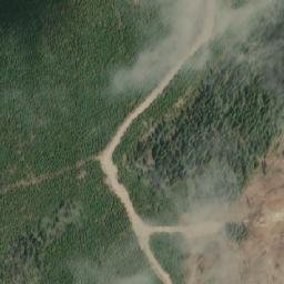Satellite imagery of Saddle Hump, CA