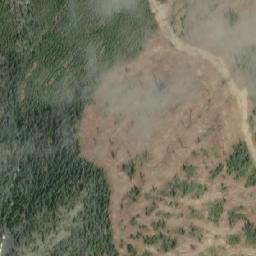 Satellite imagery of Saddle Hump, CA