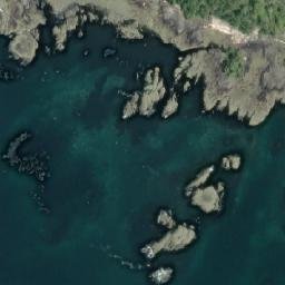 Satellite imagery of Grief Point, CA