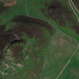 Satellite imagery of cairn, GB