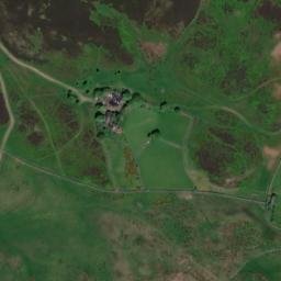 Satellite imagery of cairn, GB