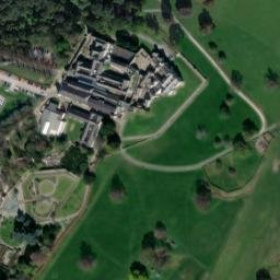 Satellite imagery of Bodelwyddan Castle, GB