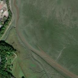 Satellite imagery of Flint Castle, GB