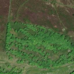 Satellite imagery of cairn, GB