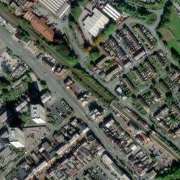 Satellite imagery of Flint Castle, GB