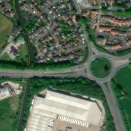 A556, Rudheath, Cheshire West and Chester CW9, UK Satellite Map