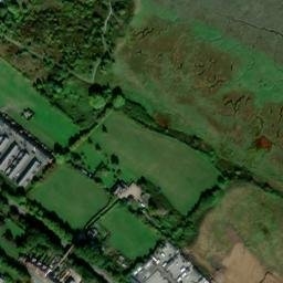 Satellite imagery of Flint Castle, GB