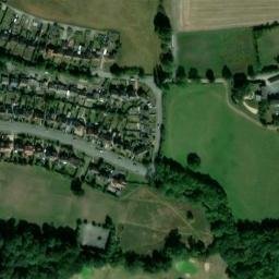 Satellite imagery of Tapton Motte, GB