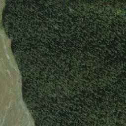 Satellite imagery of Carcajou Pass, CA