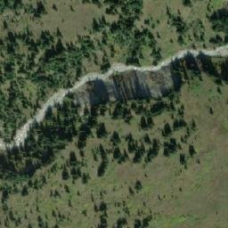 Satellite imagery of Moose Pass, CA