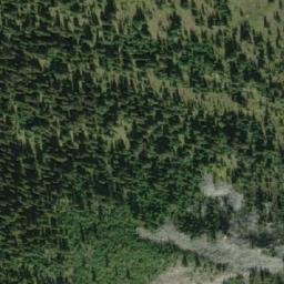 Satellite imagery of Moose Pass, CA