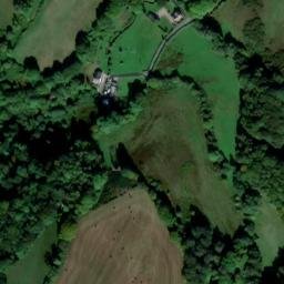 Satellite imagery of Bryn y Cwn Motte, GB