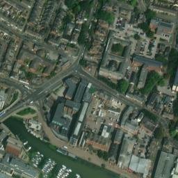 Satellite imagery of Lincoln Castle, GB