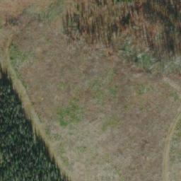 Satellite imagery of Entiako Spur, CA