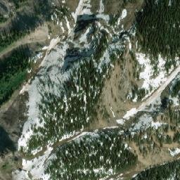 Satellite imagery of Mount Bistre, CA