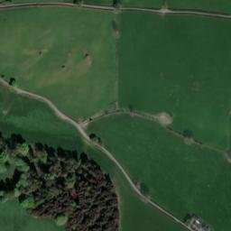 Satellite imagery of Hendre Isaf Motte, GB