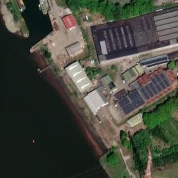 Satellite imagery of Weser-Freileitungskreuzung Bremen-Farge, Mast Ost, DE