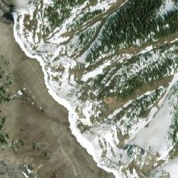 Satellite imagery of Mount Bistre, CA