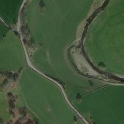 Satellite imagery of Hendre Isaf Motte, GB