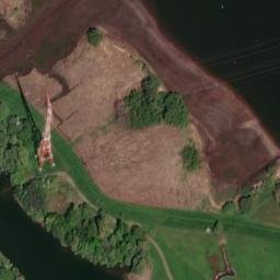 Satellite imagery of Weser-Freileitungskreuzung Bremen-Farge, Mast Ost, DE