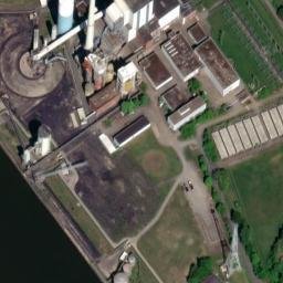 Satellite imagery of Weser-Freileitungskreuzung Bremen-Farge, Mast Ost, DE