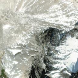 Satellite imagery of Mount Strange, CA