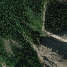 Satellite imagery of Mount Rowand, CA