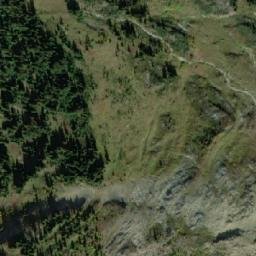 Satellite imagery of Upright Mountain, CA