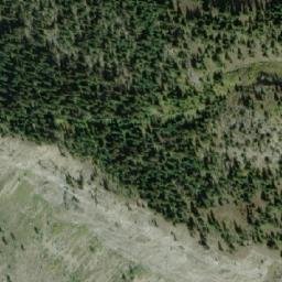Satellite imagery of Upright Mountain, CA