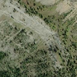 Satellite imagery of Upright Mountain, CA