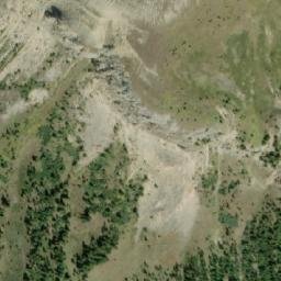 Satellite imagery of Upright Mountain, CA