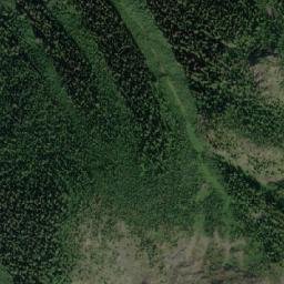 Satellite imagery of Sliding Mountain, CA