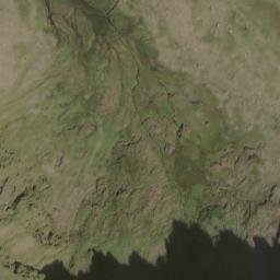 Satellite imagery of cairn, GB
