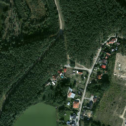 Satellite imagery of Jeziorki - Pałac XIX w., PL