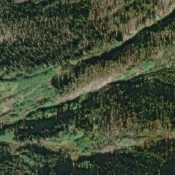Satellite imagery of Pondosy Pass, CA