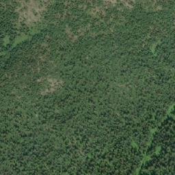 Satellite imagery of Sliding Mountain, CA