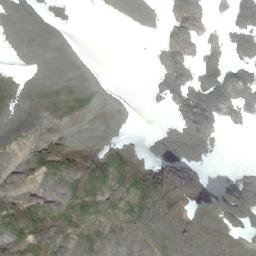 Satellite imagery of Mount McVickar, CA
