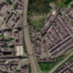 Satellite imagery of Caernarfon Castle, GB